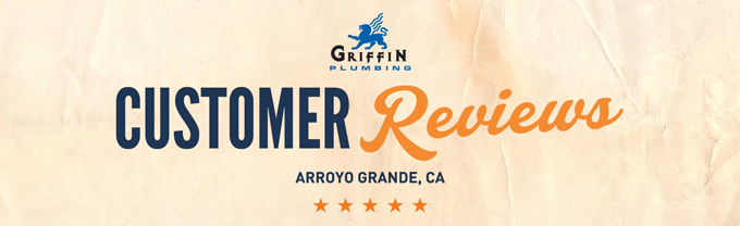 Featured image for “Griffin Plumbing – Customer Reviews – Arroyo Grande”