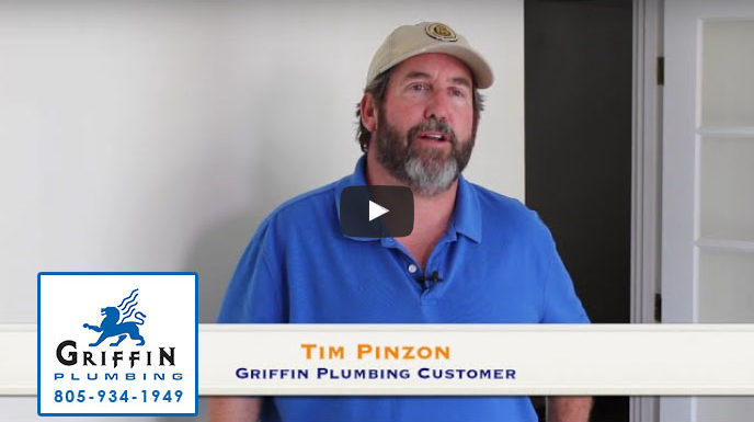 Griffin Plumbing reviews - Tim P. review video image