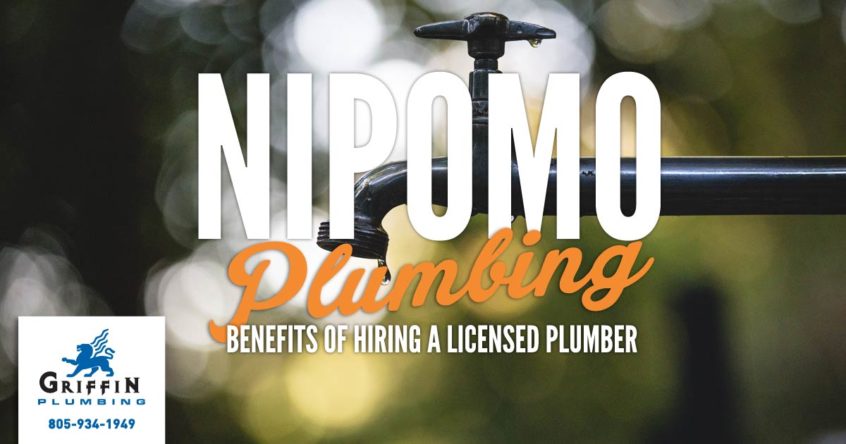 Nipomo Plumbing Hiring a Licensed