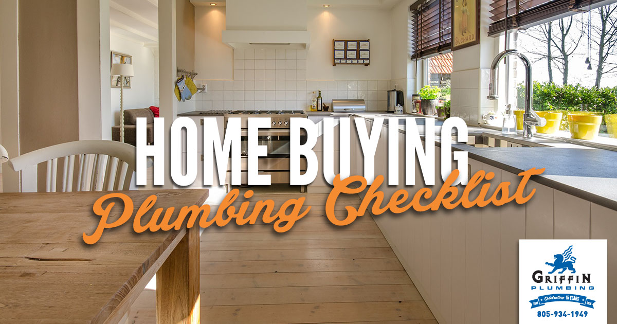 Home buying plumbing checklist