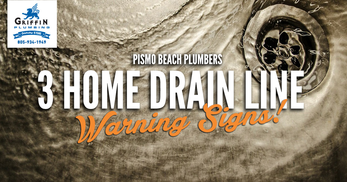 3 Home Drain Line Warning Signs - Griffin Plumbing, Service Line Replacement