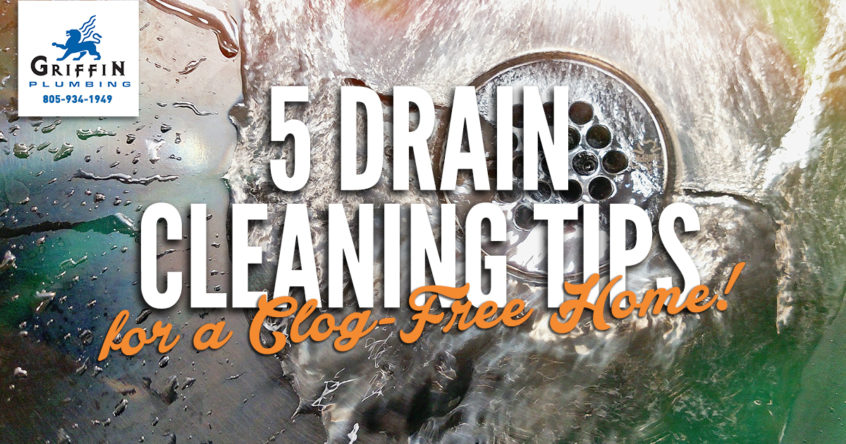 5 Drain Cleaning Tips for a Clog-Free Home - Griffin Plumbing, Drain Cleaning