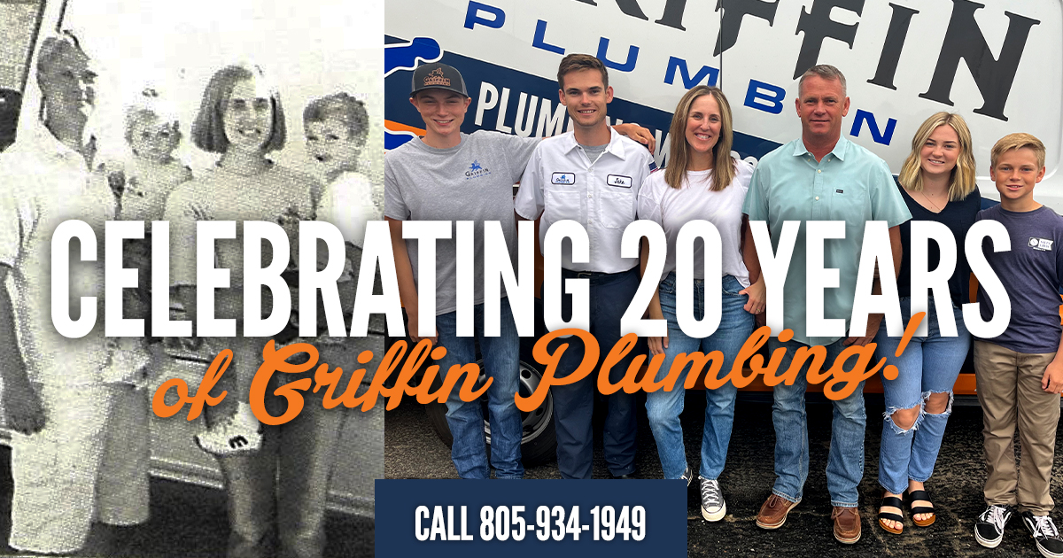 Featured image for “Griffin Plumbing Celebrates 20 Years of Exceptional Service to the Central Coast”