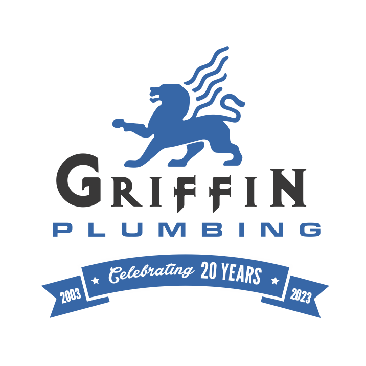 Griffin Plumbing Santa Maria 20th Anniversary Logo