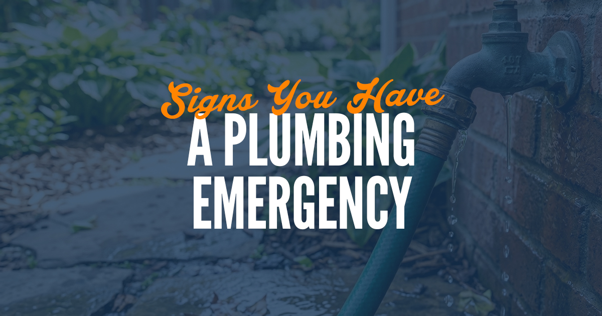 Featured image for “Signs You Have a Plumbing Emergency”